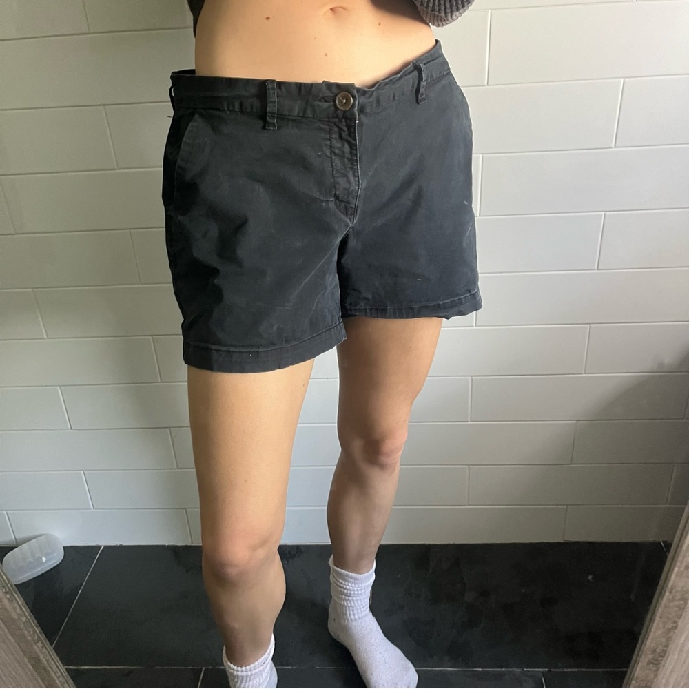 Black Chino Shorts